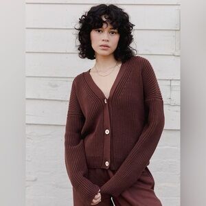 Shelter cotton cardigan